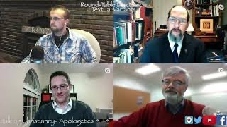 Part 1 The quotText and Transmission” with Peter Gurry Jeff Riddle and James Snapp Jr [upl. by Kaylee105]