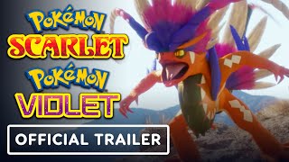 Pokemon Scarlet amp Pokemon Violet  Official Trailer [upl. by Delphine996]