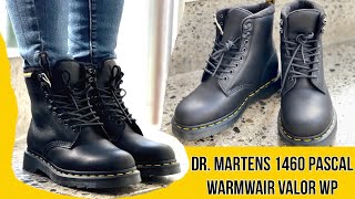 Dr Martens 1460 PASCAL WARMWAIR VALOR WP LEATHER ANKLE BOOTS [upl. by Dlorag]