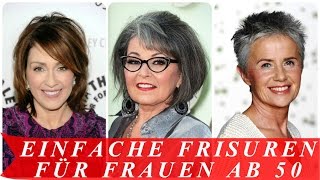 Einfache frisuren für frauen ab 50 [upl. by Tra196]