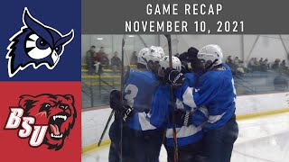 Westfield State University vs Bridgewater State University  ACHA Highlights  Nov 10 2021 [upl. by Onidranreb]