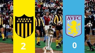 Peñarol vs Aston Villa  Intercontinental 1982 final [upl. by Bozovich]