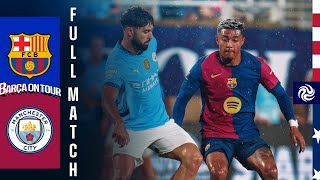 FULL MATCH  FC BARCELONA vs MANCHESTER CITY  USA TOUR 2024 💙❤️ [upl. by Ycnay]