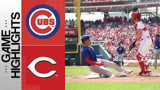 Cubs vs Reds Game Highlights 9323  MLB Highlights [upl. by Nereus402]