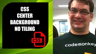 How to place a background center image in html amp css with no tiling [upl. by Jezrdna]