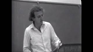 Lewis MacAdams 1973 reading his poems at San Francisco State —The Poetry Center [upl. by Mharg]