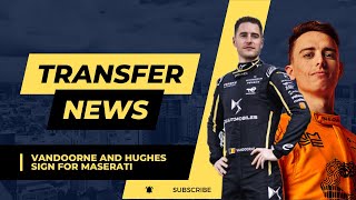 Maserati Sign Stoffel Vandoorne and Jake Hughes [upl. by Bara8]