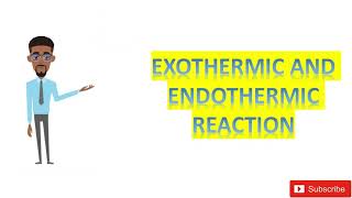 Exothermic and Endothermic reactions IGCSEWAECJAMB [upl. by Analli]