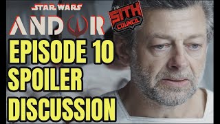 ANDOR EPISODE 10 Spoiler Discussion  Star Wars  Sith Council [upl. by Pinzler432]