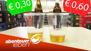 Billigbier vs Luxusbier Schmeckt man die Unterschiede 22  Abenteuer Leben [upl. by Hudson]