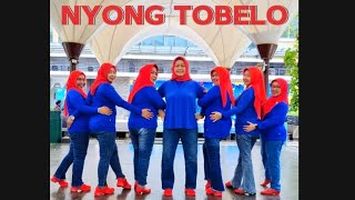 NYONG TOBELO  LINE DANCE  Caecilia M Fatruan INA  Demo by Emerald [upl. by Hurlbut]