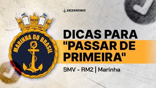 Dicas para quotpassar de primeiraquot na Prova  Concurso Marinha SMV RM2 [upl. by Ecirtahs679]