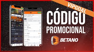 CÓDIGO PROMOCIONAL BETANO Use VIPGOAL e aproveite até R 1000 de bônus [upl. by Nylrahs]