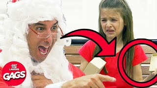 Best Christmas Pranks 2023  Just For Laughs Gags [upl. by Adien]