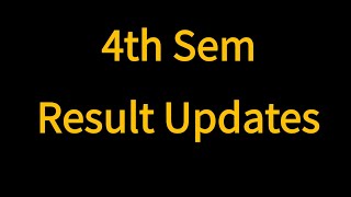 4th Sem Result Update Calicut University [upl. by Ettie23]