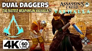 Assassins Creed Valhalla Dual Daggers Wipe Out 4K60FPS [upl. by Yllod]