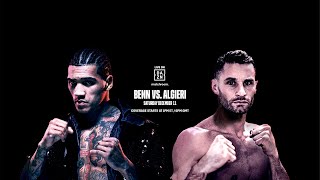 CONOR BENN vs CHRIS ALGIERI WEIGHIN LIVESTREAM [upl. by Zulch]