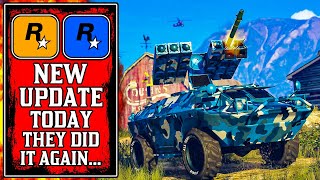 Rockstar Did It Again The NEW GTA Online UPDATE Today GTA5 New Update [upl. by Ayamat]