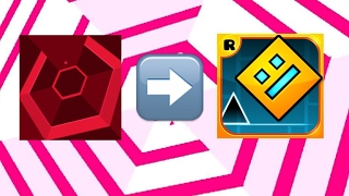 SUPER HEXAGON IN GD Geometry dash  Altergame XIV by Serponge [upl. by Auhsot297]