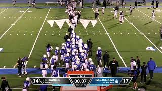 2023 Livestream  IMG Academy National vs St Frances Academy [upl. by Asertal]