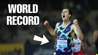 JAKOB INGEBRIGTSEN 1500M WORLD RECORD [upl. by Quinlan]