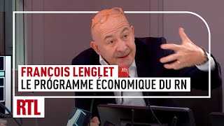 François Lenglet  le programme économique du RN [upl. by Caines]