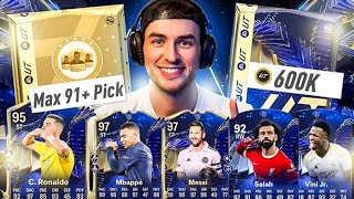 40 x 600K Elite TOTY Packs amp Max 91 Icon Picks [upl. by Hayyifas]