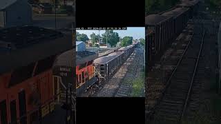 First Meet of 07022024 bnsfrailfan railway bnsfrailway train bnsftrains railroad railfan [upl. by Weber]