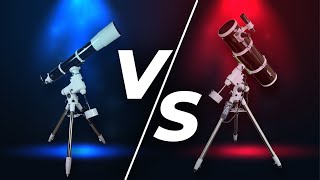 Telescopio REFRACTOR vs REFLECTOR 👉 ¿Cuál es MEJOR [upl. by Willey346]