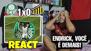 REACT PALMEIRAS X NOVORIZONTINO MELHORES MOMENTOS REAÇÕES RIVAIS COM O GOL DO ENDRICK HOJE [upl. by Akialam]