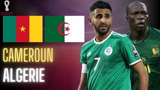 🟢⚪🇨🇲🇩🇿 CAMEROUN  ALGERIE LIVE  🇩🇿TAHIA DJAZAIR  LA QUALIF IN SHA ALLAH BARRAGES COUPE DU MONDE [upl. by Joana]