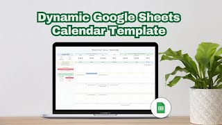 Make Your Own Dynamic Calendar In Google Sheets StepbyStep Tutorial [upl. by Mun]