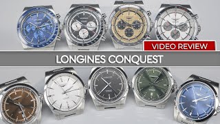 Longines Conquest 2023 Yeni Koleksiyon Video İnceleme [upl. by Blanka]