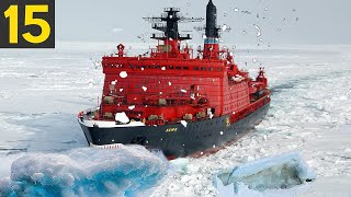 Top 15 Most POWERFUL Icebreaking Ships [upl. by Lorrie873]