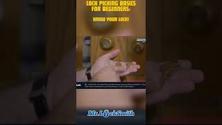 Lock Picking Basics for Beginners Know Your Lock [upl. by Eiggep]