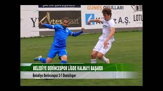 BELEDİYE DERİNCESPOR DENİZLİSPOR MAÇI [upl. by Llirpa240]