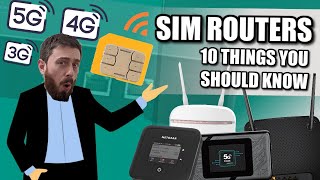 SIM LTE Routers  The 10 THINGS You NEED to Know Before You Buy [upl. by Ahsikad156]