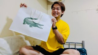 UNBOXING LACOSTE 🐊 [upl. by Fonsie578]