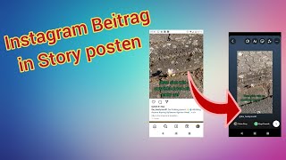 Instagram Beitrag von Anderen in eigener Story posten amp teilen Anleitung [upl. by Kelton52]