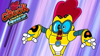 Superhero cartoons 🔥 Chuck Chicken Power Up all episodes Part 1 [upl. by Nylireg]