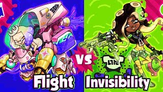 ABM Splatoon 2  Flight Vs Invisibility  Splatfest Gameplay Match HD [upl. by Asyl260]