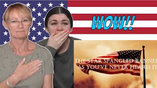 BRITISH MUM REACTS  The Star Spangled Banner As Youve Never Heard It Wow [upl. by Greff76]