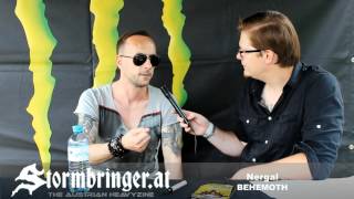 BEHEMOTH Interview with Nergal 2012 [upl. by Vaclav]