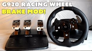 BRAKE FIX  Logitech G920 Brake Pedal Mod [upl. by Sikras]