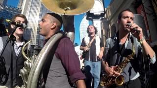 Turbo Street Funk at Union Station  Spadina Bus Shuffle Demons Cover [upl. by Iznekcam]