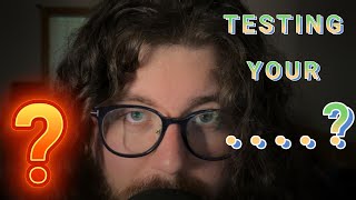 Your Test ASMR [upl. by Asiar653]