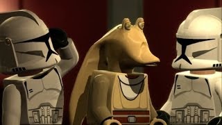 LEGO Star Wars III The Clone Wars Walkthrough  Part 3  Gungan General [upl. by Gefen]