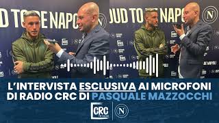 NAPOLIPALERMO MAZZOCCHI IN ESCLUSIVA SU RADIO CRC AL TERMINE DEL MATCH [upl. by Jelle686]