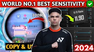 32 NEW UPDATE BEST SENSITIVITY ✅  A7 CARRILHO SENSITIVITY FOR PMGC  PUBGM  BGMI [upl. by Lenahc]