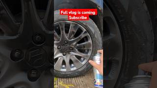 Spray Paint Alloys Modified  Baleno Alloys Black Spray Paint [upl. by Chic]